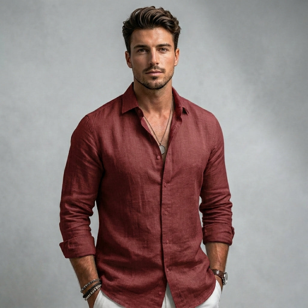 FADE-RESISTANT SHIRT FOR MEN