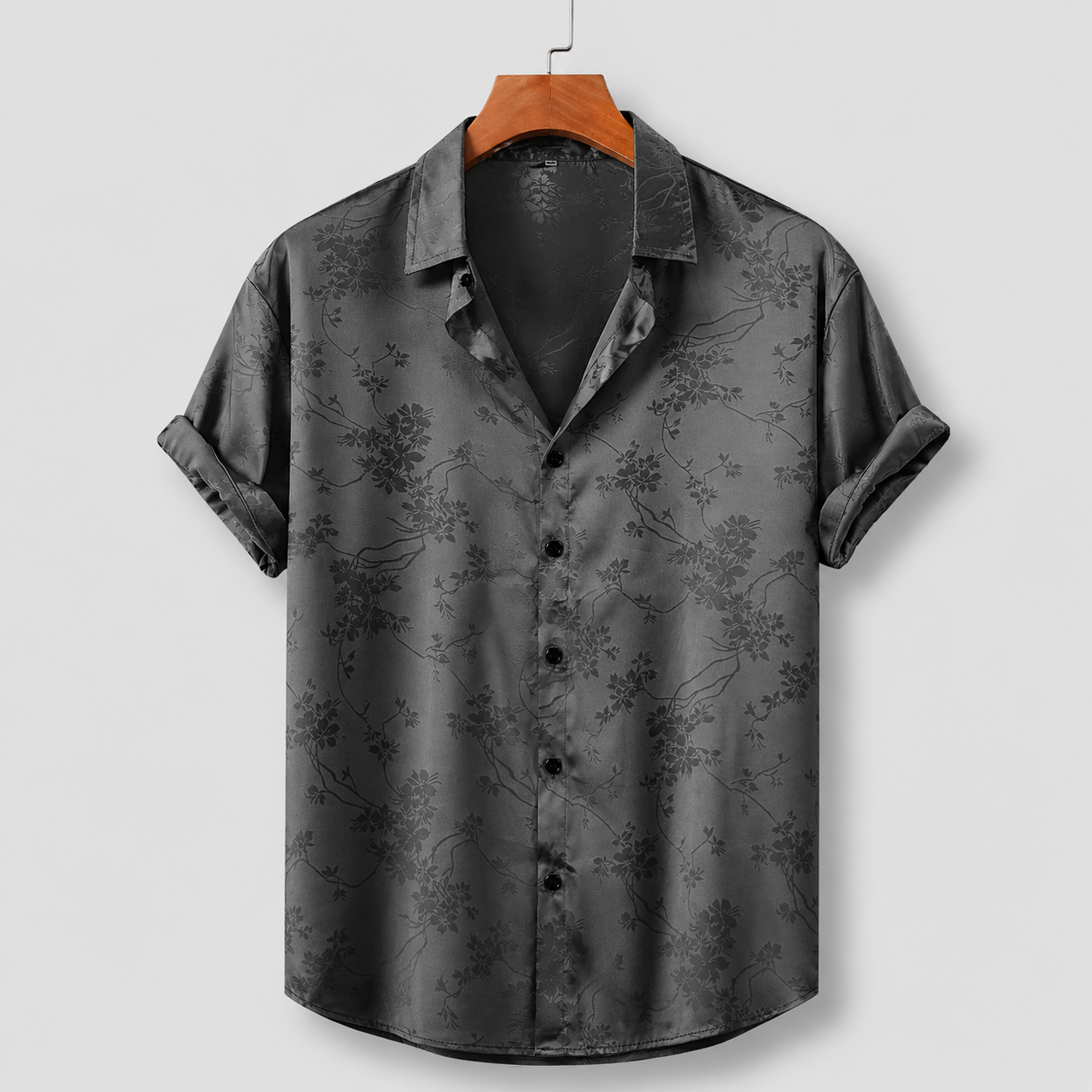 FLORAL SHORT SLEEVE SHIRT FOR MEN