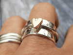 Bague en argent Amor