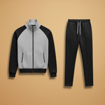 Ensemble blouson bomber — fermeture zippée et poches zippées