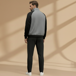 Ensemble blouson bomber — fermeture zippée et poches zippées