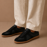 Men's Low-Top Suede Sneakers – Lightweight Casual | Areleon