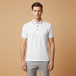 Polo à col classique et patte de boutonnage