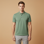 Polo à col classique et patte de boutonnage