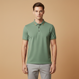 Polo à col classique et patte de boutonnage