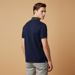 Polo à col classique et patte de boutonnage