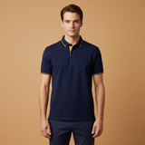 Polo à col classique en maille piquée