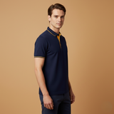 Polo à col classique en maille piquée