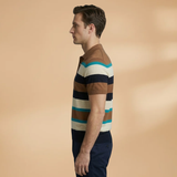 Polo à col V et patte de boutonnage