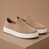 Men’s Suede Slip-On Sneakers – Casual Everyday Loafers | Areleon