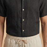 Ensemble pyjama d'été — chemise boutonnée & taille élastique
