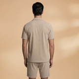Ensemble d'été — chemise à manches courtes & short à cordon