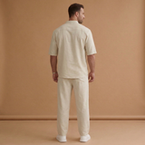 Ensemble d'été — chemise à manches courtes & pantalon long