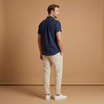 Ensemble d'été — chemise à manches courtes & pantalon fuselé