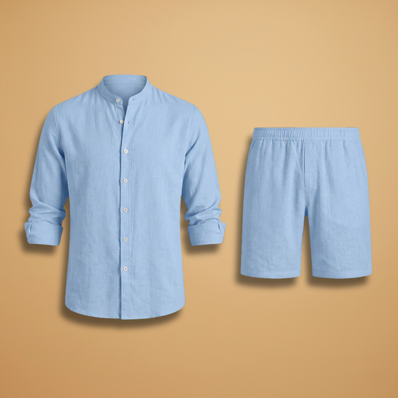 Ensemble d'été Capucine — chemise & short