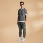 Ensemble — haut à col rond & pantalon de jogging