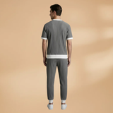 Ensemble — haut à col rond & pantalon de jogging