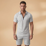 Ensemble — polo zippé & short