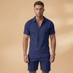 Ensemble — polo zippé & short