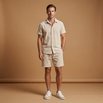 Ensemble — haut zippé & pantalon à taille élastique
