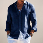 LINEN BUTTON SHIRT FOR MEN