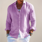 LINEN BUTTON SHIRT FOR MEN