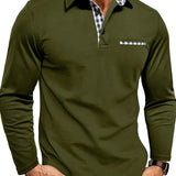 LONG SLEEVE POLO FOR MEN