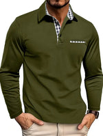 LONG SLEEVE POLO FOR MEN