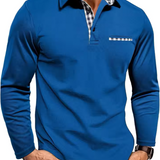 LONG SLEEVE POLO FOR MEN