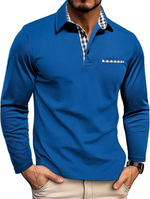LONG SLEEVE POLO FOR MEN