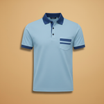 Polo Tommy — à col et poche poitrine