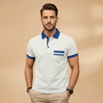 Polo Tommy — à col et poche poitrine
