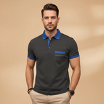 Polo Tommy — à col et poche poitrine