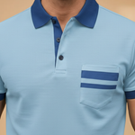 Polo Tommy — à col et poche poitrine