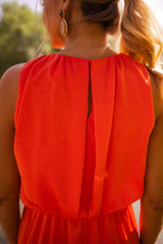 Victorine | Robe midi élégante à col licou