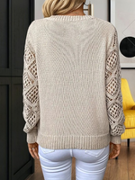 Marjolaine | Pull en maille douce à col V