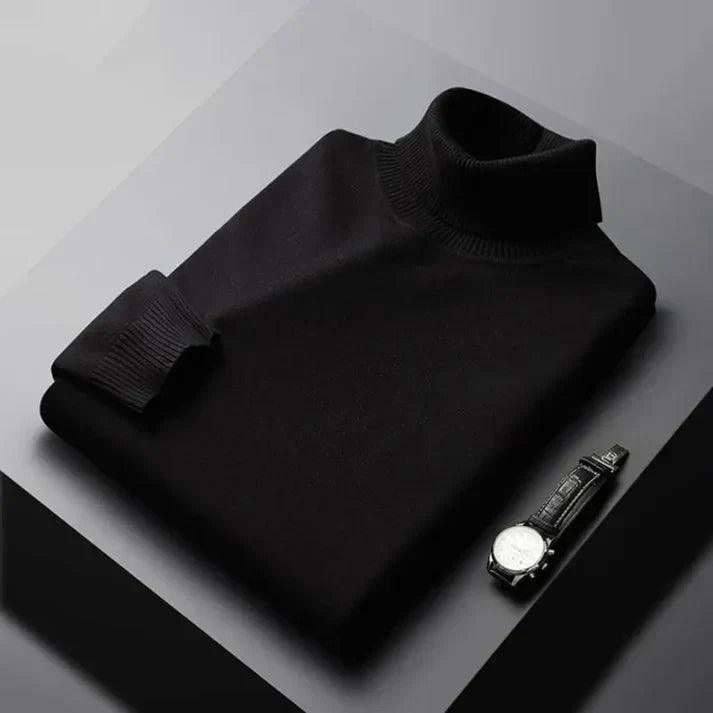 LONG SLEEVE TURTLENECK PULLOVER FOR MEN