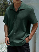 BUTTON FRONT SHIRT FOR MEN