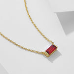Livia – Collier en argent avec petit pendentif