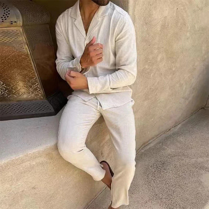 Ensemble Graham — chemise décontractée & pantalon