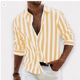 STRIPED SUMMER SHIRT FOR MEN