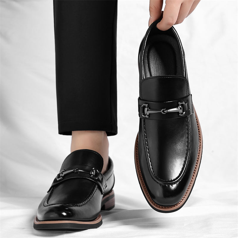 TEXTURED LOAFERS FOR MEN