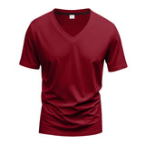 CASUAL V-NECK T-SHIRT FOR MEN