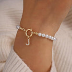 Bracelets avec lettres Auden Key — Or