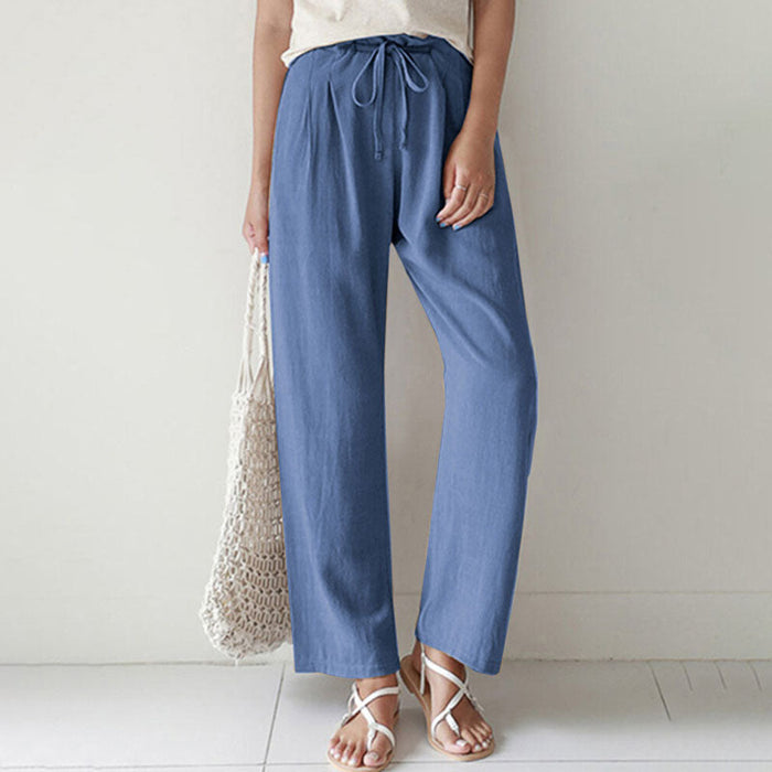 Pantalons Détente à Cordon