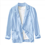 LAPEL COTTON JACKET FOR MEN