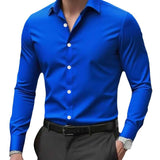 ELASTIC BUSINESS SHIRT FOR MEN