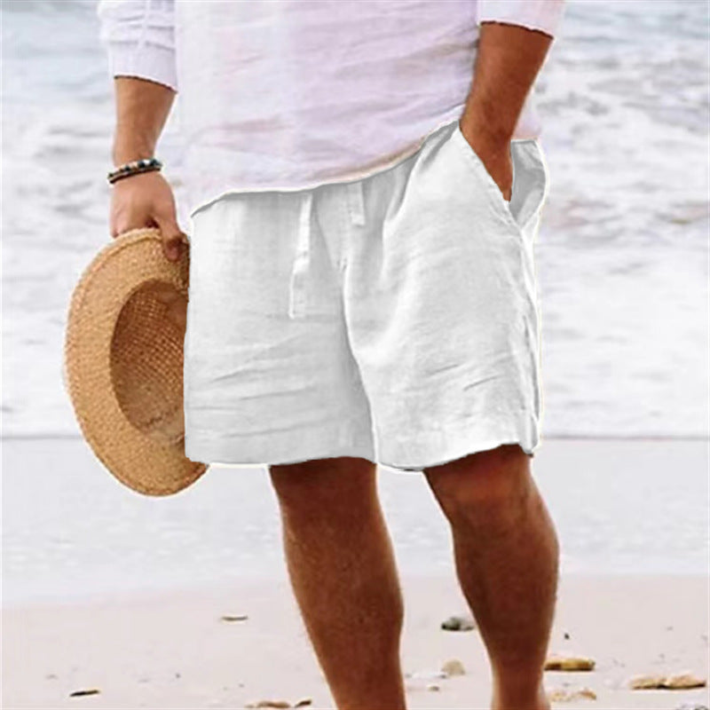 LOOSE FIT STRAIGHT LEG SHORTS FOR MEN