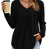 Victorine | Blouse plissée classique