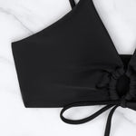 Clotilde — Ensemble de Bikini Deux Pièces avec Nœud à l'Avant